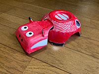 PSPどんぶりとトレーで作る赤べこ